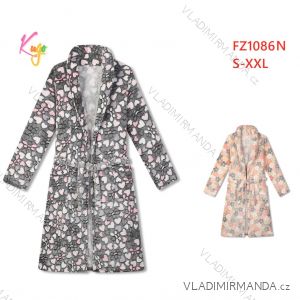 Women's warm bathrobe (S-2XL) KUGO FZ-FU1086N