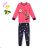 Children's long pajamas for girls (98-128) KUGO MP1759