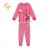 Children's long pajamas for girls (98-128) KUGO MP1759