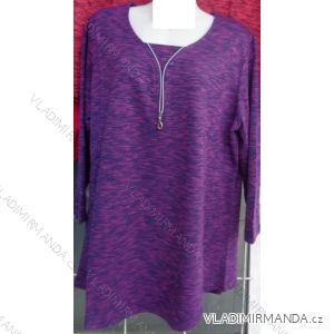 T-shirt 3/4 sleeve women's oversized (l-4xl) BATY PNU3 / 4-XUOCZIP
