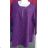 T-shirt 3/4 sleeve women's oversized (l-4xl) BATY PNU3 / 4-XUOCZIP
