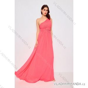 Women's Long Elegant Strapless Party Dress (SL) FRENCH FASHION FMPEL23ELSIE