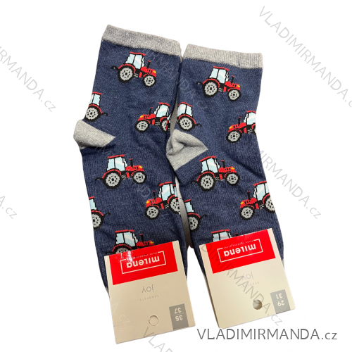 Children 's socks, boys (35-37) POLISH MODA DPP21252  dark blue