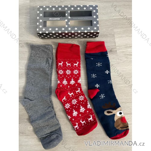 Intenso Christmas socks for women (35-37) POLISH FASHION DPP21293 38-41 color see photo