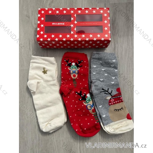 Intenso Christmas socks for women (35-37) POLISH FASHION DPP21293 38-41 color see photo