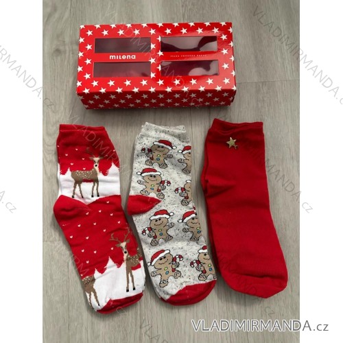 Intenso Christmas socks for women (35-37) POLISH FASHION DPP21293 38-41 color see photo