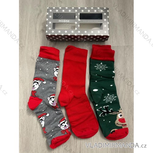 Intenso Christmas socks for women (35-37) POLISH FASHION DPP21293 38-41 color see photo