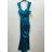 Women's Strapless Satin Long Party Dress (44/46 ONE SIZE) ITALIAN FASHION IMPSH246357XL