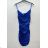 Women's Elegant Sparkly Sequin Sleeveless Dress (S/M ONE SIZE) ITALIAN FASHION IMPSH246883