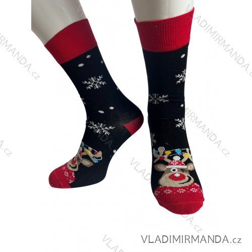 Merry Christmas Men's Socks (39-41,42-46) POLISH FASHION DPP24SOB