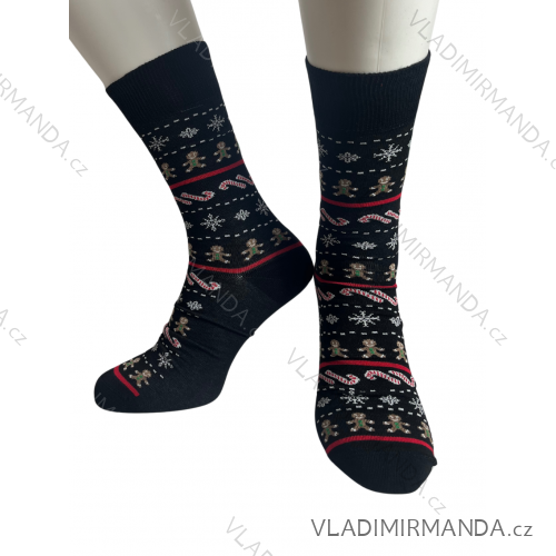 Ponožky veselé  pánské (42-46) POLSKÁ MÓDA DPP21299 42-46 black