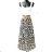 Women's long skirt (S/M ONE SIZE) ITALIAN FASHION IMPES24LORRIS beige S/M/L