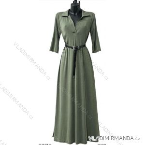 Women's Long Sleeve Summer Dress (S/M ONE SIZE) ITALIAN FASHION IMPES238990