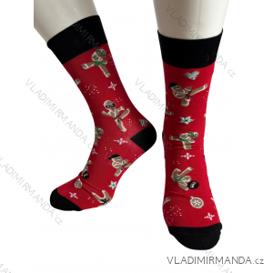 Men's Merry Christmas Socks (41-43,44-46) POLISH FASHION DPP24KUNGFU