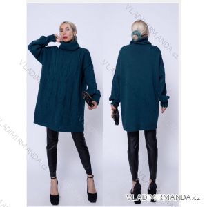 Jacket Extended Slim Long Sleeve Women Plus Size (48/50/52 ONE SIZE) ITALIAN FASHION IM424658