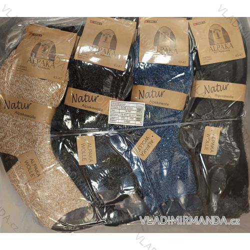 Men's warm alpaca socks (39-43,43-47) LOOKEN LOK24ZCM-W9190