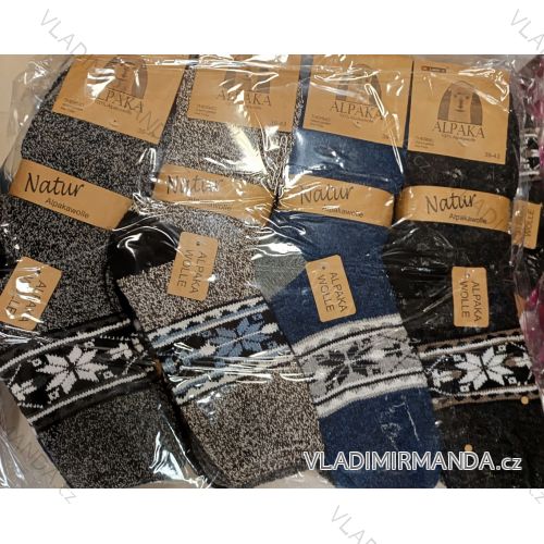 Men's warm alpaca socks (39-43,43-47) LOOKEN LOK24004