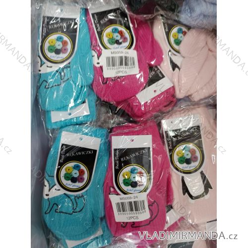 Gloves mittens for children boys and girls (3-8 years) ECHT ECHT24MS059-24