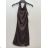 Women's Elegant Sparkly Sequin Sleeveless Dress (S/M ONE SIZE) ITALIAN FASHION IMPSH246883