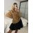 Women's elegant party long sleeve dress (S/M ONE SIZE) ITALIAN FASHION IM322282