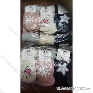 Gloves mittens with laces baby girl puppies (10-12-14-16cm) YOCLUB YO24R-011g