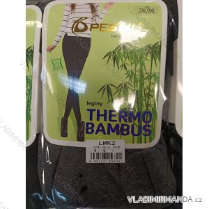 Bamboo warm thermo leggings for women (XL/2XL-2XL/3XL-3XL/4XL) PESAIL PES24LMK2