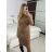 Women's Long Sleeve Knitted Dress (S/M ONE SIZE) FRENCH FASHION FMWT22J51765