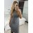 Women's Long Sleeve Knitted Dress (S/M ONE SIZE) FRENCH FASHION FMWT22J51765