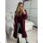 Fleece coat long sleeve zipper hooded women's oversized (XL / 2XLONE SIZE) ITALIAN FASHION IMD211123