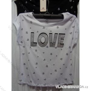 T-shirt short sleeve women (m-2xl) AMBITIONFLY MA117N27327
