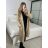 Women's Long Sleeve Hooded Lamb Coat (S/M/L ONE SIZE) ITALIAN FASHION IMWDD24257