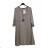 Women's Summer Boho Long Short Sleeve Dress (S/M ONE SIZE) ITALIAN FASHION IMPLI223787