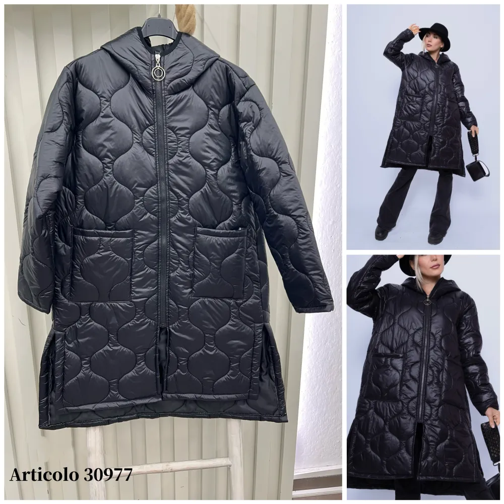 Women's Autumn Long Sleeve Coat (S/M ONE SIZE) ITALIAN FASHION IMPLM22818000019