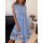 Women's Elegant Summer Sleeveless Dress (S/M/L ONE SIZE) ITALIAN FASHION IM322SIMONE/DR Light Kerosene S/M/L