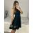 Women's Elegant Summer Sleeveless Dress (S/M/L ONE SIZE) ITALIAN FASHION IM322SIMONE/DR Light Kerosene S/M/L