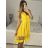 Women's Elegant Summer Sleeveless Dress (S/M/L ONE SIZE) ITALIAN FASHION IM322SIMONE/DR Light Kerosene S/M/L