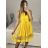 Women's Elegant Summer Sleeveless Dress (S/M/L ONE SIZE) ITALIAN FASHION IM322SIMONE/DR Light Kerosene S/M/L