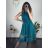 Women's Elegant Summer Sleeveless Dress (S/M/L ONE SIZE) ITALIAN FASHION IM322SIMONE/DR Light Kerosene S/M/L