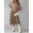 Women's Knitted Sweater Dress Set (S/M ONE SIZE) ITALIAN FASHION IMWE223972