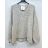 Women's Long Sleeve Knitted Sweater (S/M ONE SIZE) ITALIAN FASHION IMPSH231630