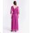 Women's Strapless Long Party Dress (S/M ONE SIZE) ITALIAN FASHION IMPSH245192