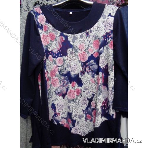 T-shirt 3/4 sleeve over-sized (48-54) KLAUDIA POLSKá Fashion PM117009
