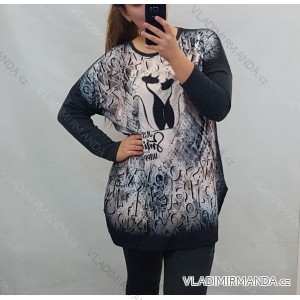 Tunic T-shirt warm long sleeve women's plus size (uni L/XL/XXL) Turkish fashion TME24NOVEMBER-1