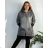 Women's Plus Size Hooded Jacket (XL/2XL ONE SIZE) ITALIAN FASHION IM422684