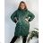 Women's Plus Size Hooded Jacket (XL/2XL ONE SIZE) ITALIAN FASHION IM422684