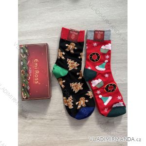 Socks in a Christmas motif gift box (39/43) ECC-1981MC