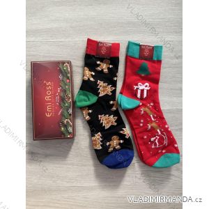 Socks in a Christmas motif gift box (39/43) ECC-1981MC