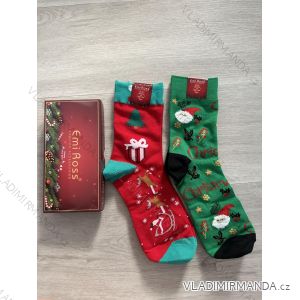 Socks in a Christmas motif gift box (39/43) ECC-1981MC