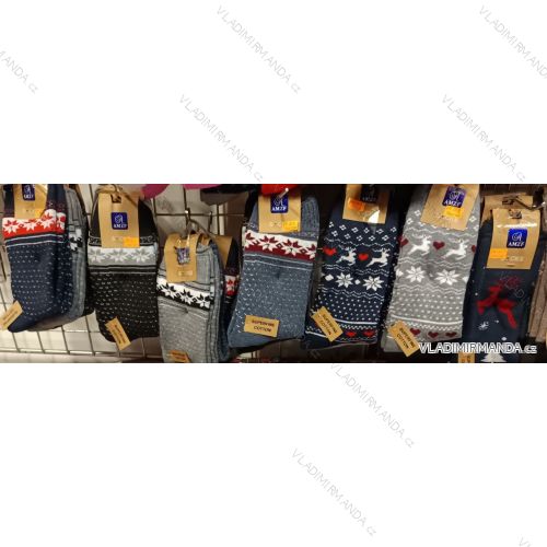 Warm Christmas socks for men (40-43, 43-47) AMZF AMZF24PA-614