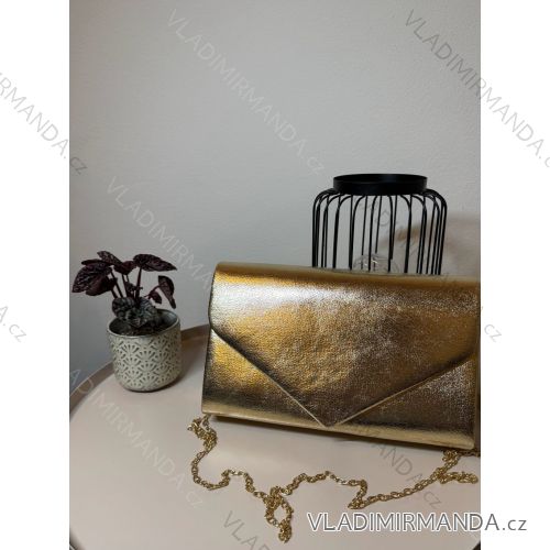 Women's clutch bag (one size) ITALIAN FASHION IM0823XL-9130 Golden ONE SIZE